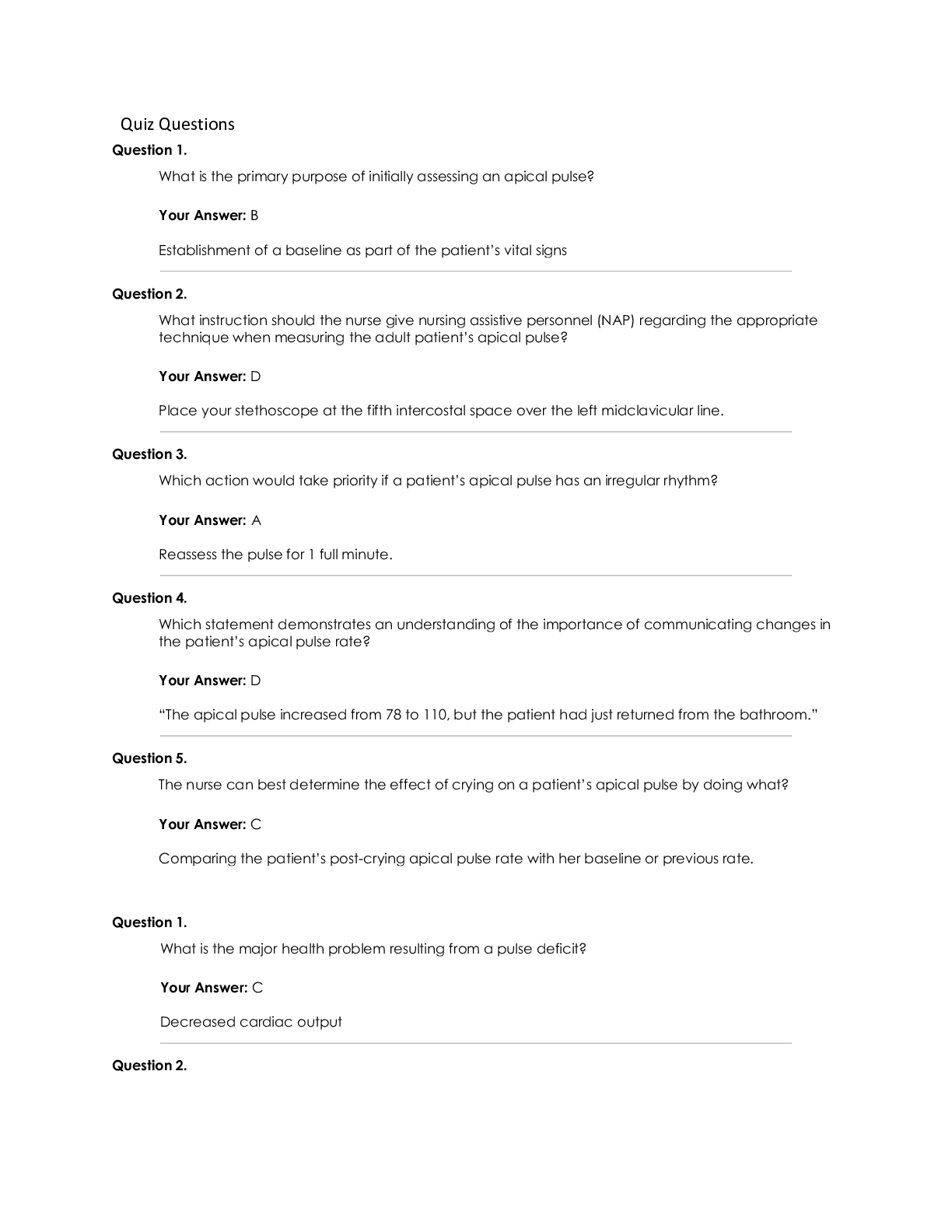 Preview of NRP 531 Final For Assessment (1) Questions /Answers Grade A